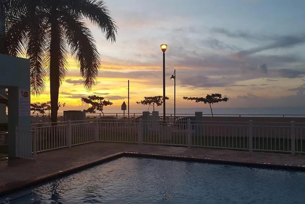 Apartment Summer All Year! Oceanfront With Pool A/C Aguadilla
